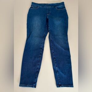 Duluth trading Co.slim/skinny stretch pullup Jeans/dungarees-12Reg.GUC